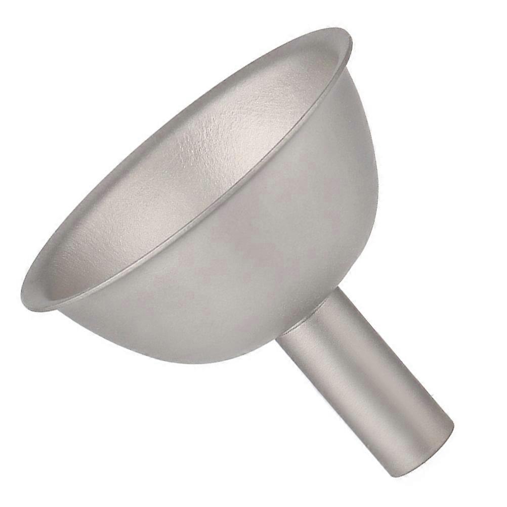 Silver Titanium Funnel Tool for Daily Use Liquor Funnel