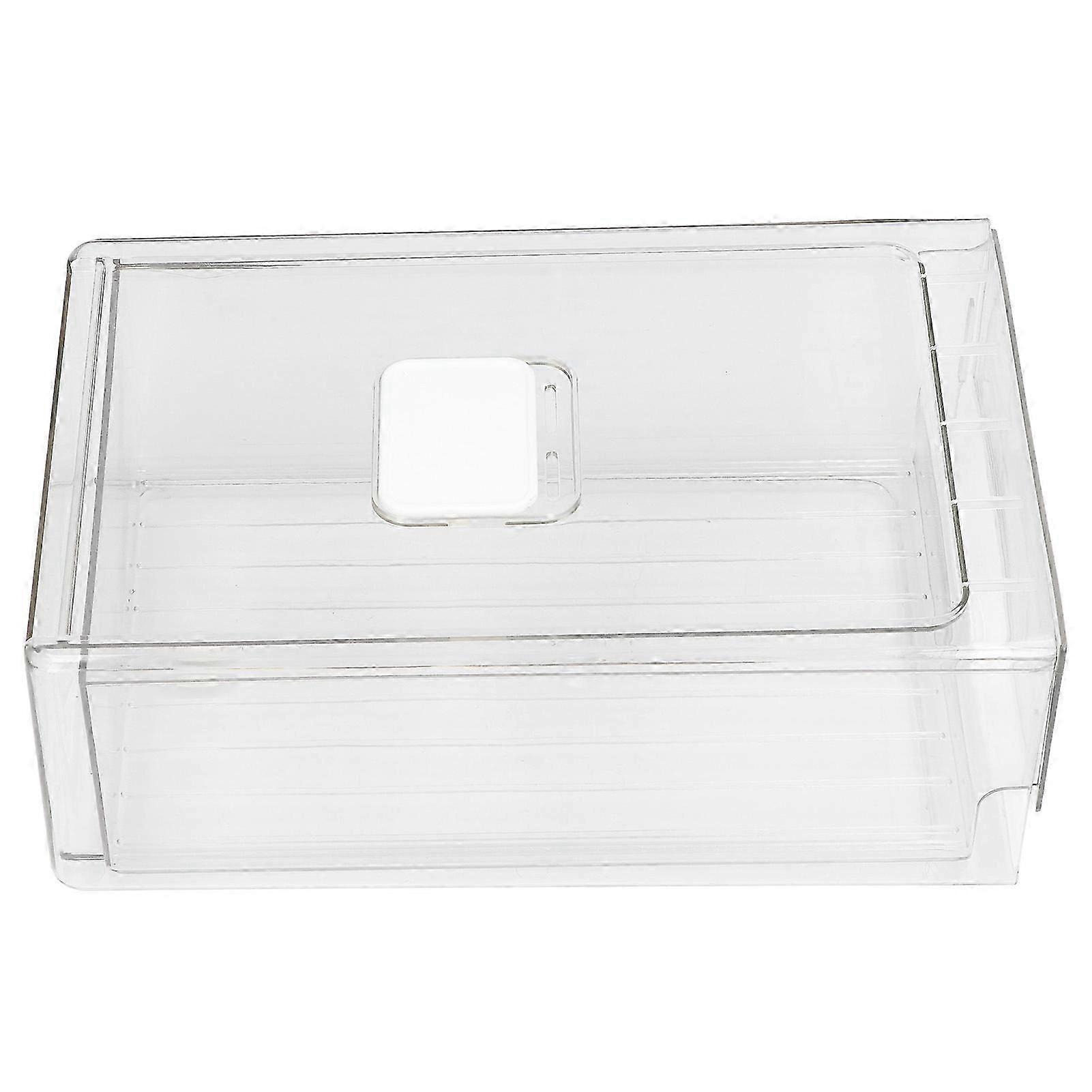 Refrigerator container storage bins, stackable, perfect for lettuce, carrots 25-26