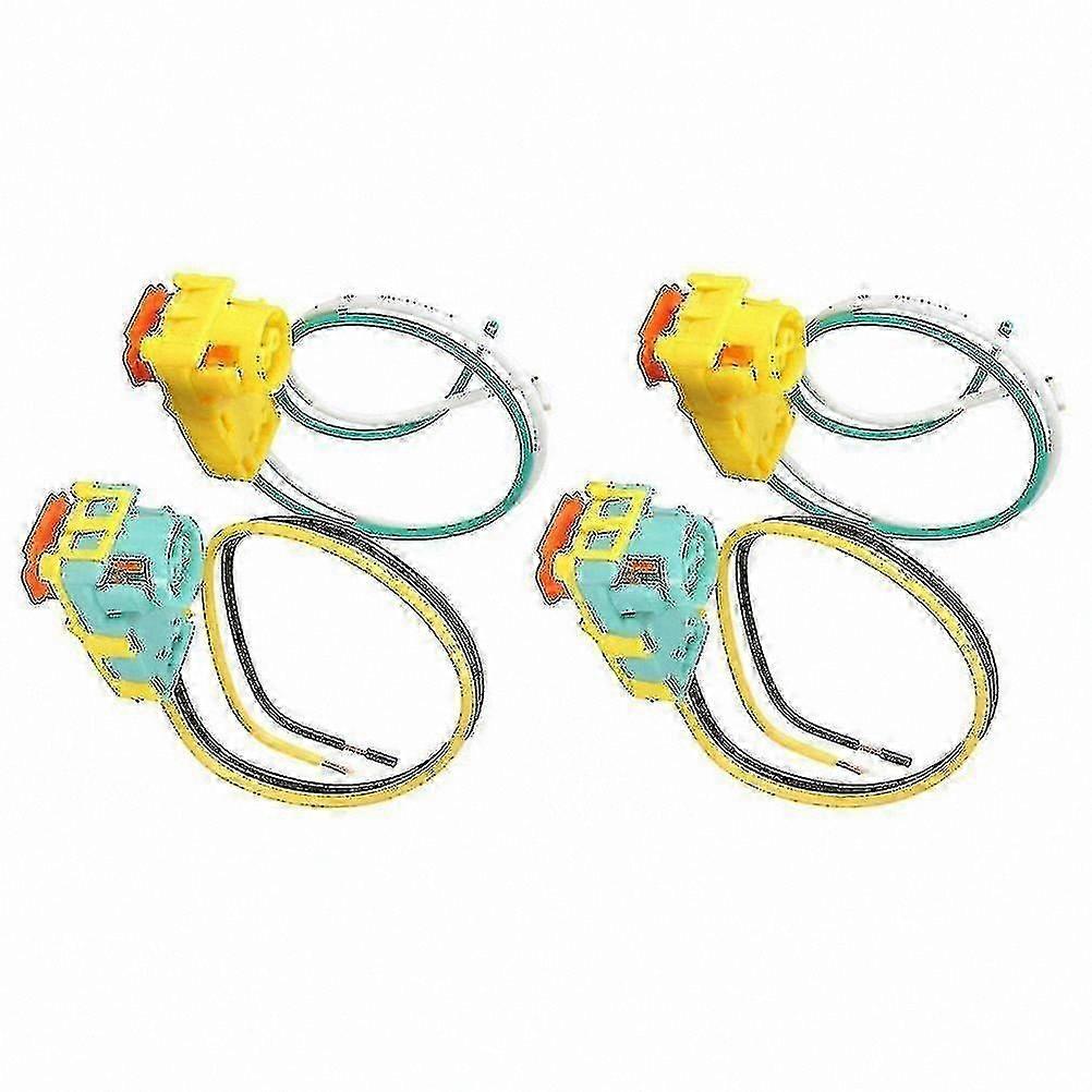 2 Pairs Replacement Airbag Connectors for Clock Spring Plug