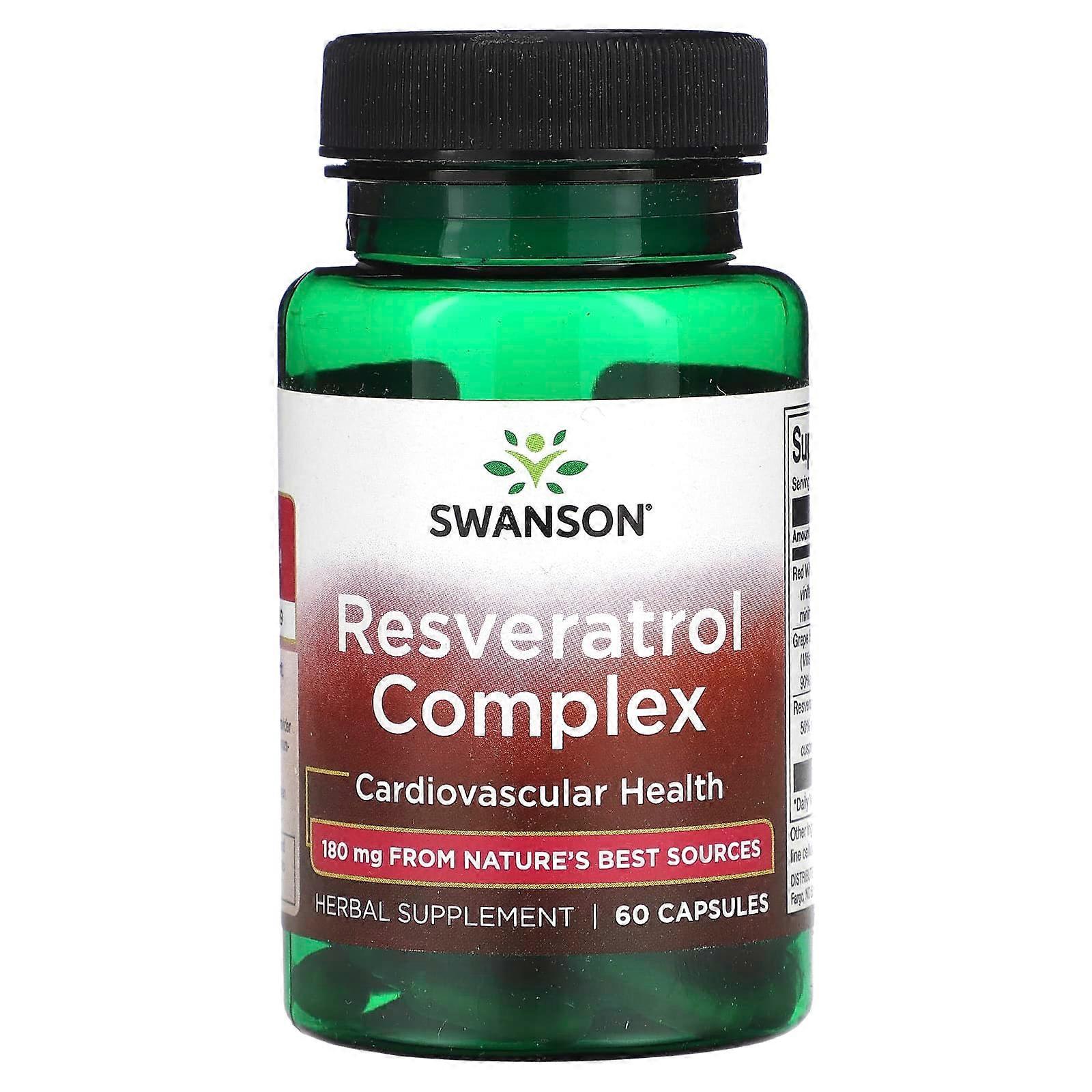 Resveratrol Complex, 60 Capsules
