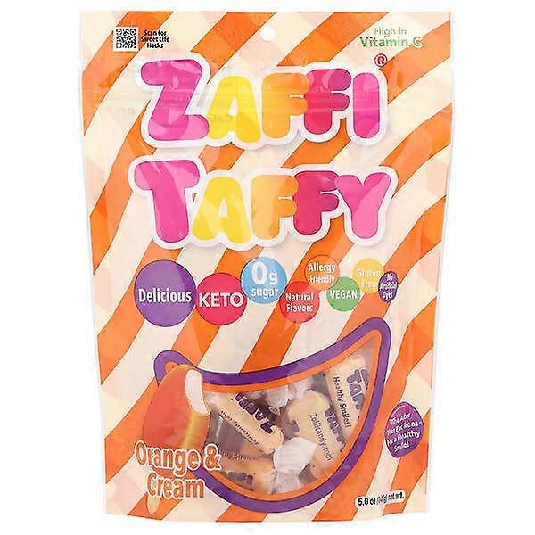 Zollipops, ZaffiÃÂÃÂÃÂÃÂ® Taffy, Orange & Cream, 5 oz (142 g)