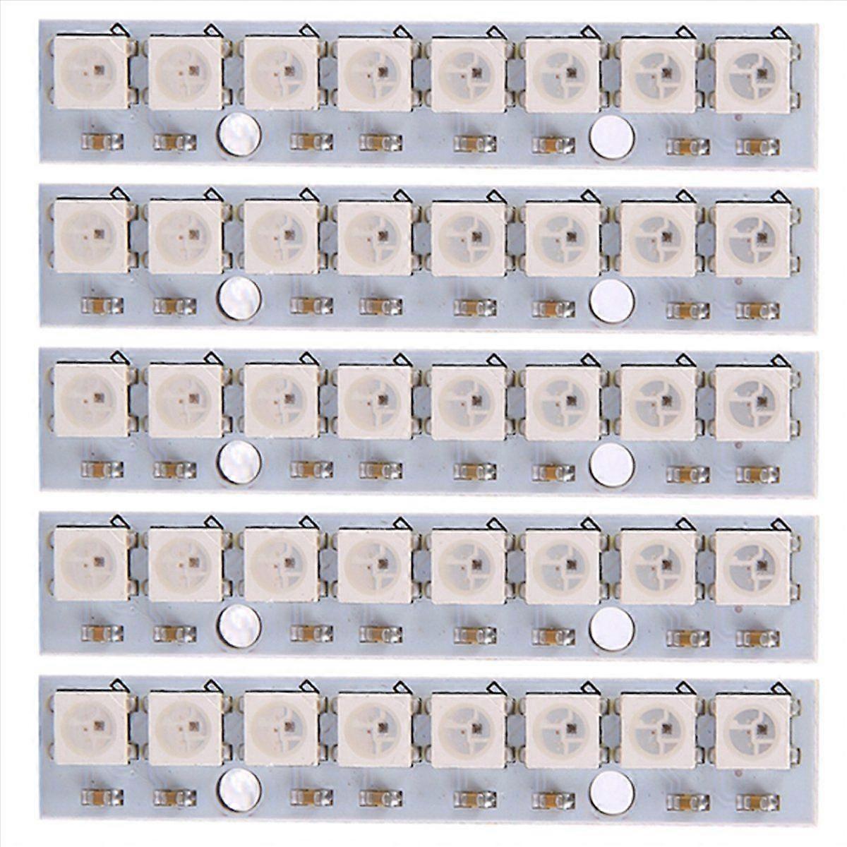 8 x WS2812B 5050 RGB Driving LED Lights Board Strip For NAZE32 CC3D