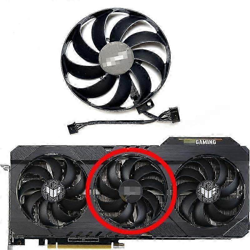 For ASUS GeForce RTX3060 3060ti 3070 3070ti 3080 3080ti 3090 LHR TUF OC Graphics Card Replacement Fan CF9010U12S 25-26