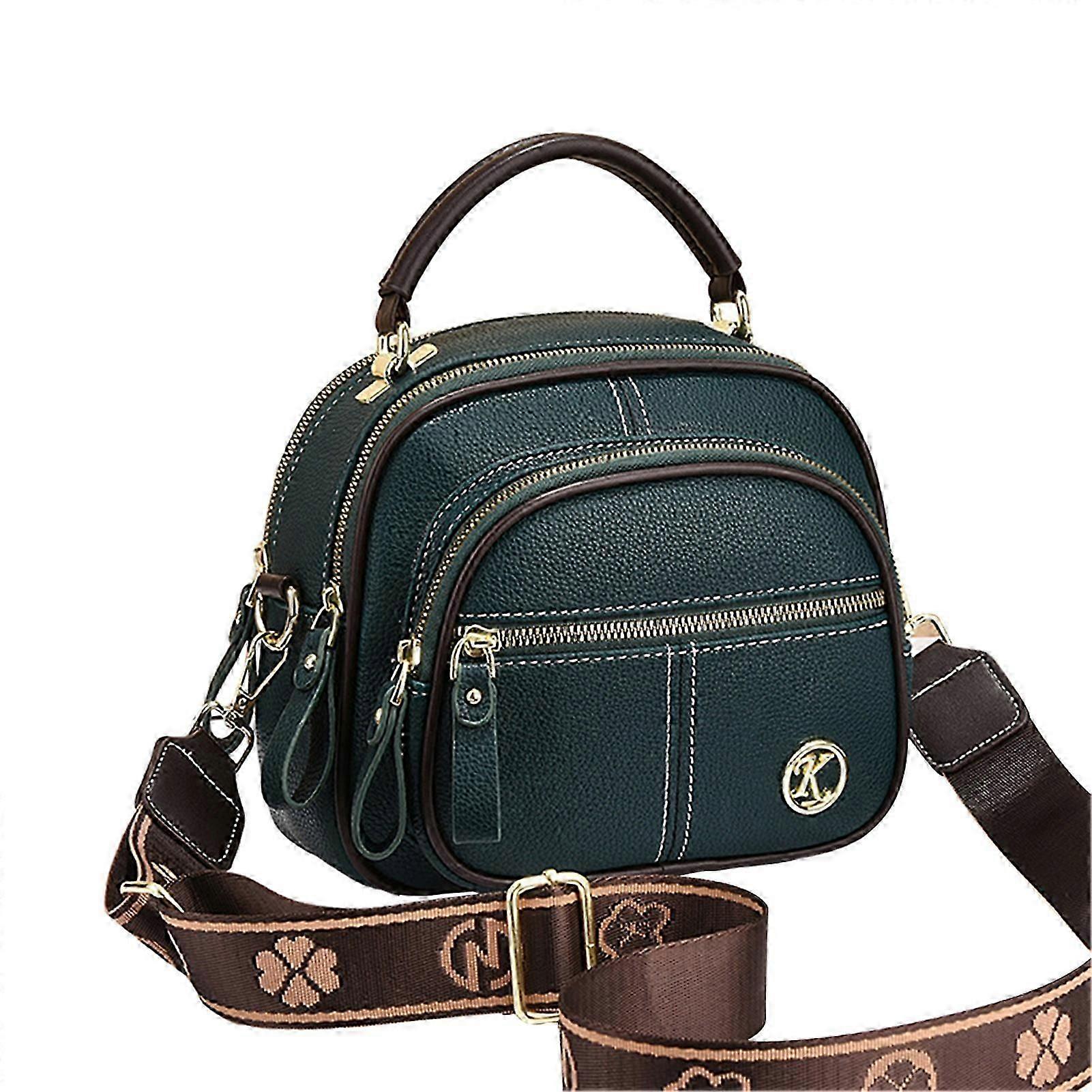Classic Adjustable Crossbody Bag with Multiple Compartments for Women