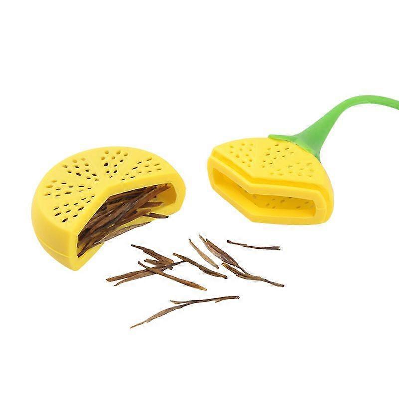 Silicone Drinker Teapot Teacup Herb Tea Strainer Filter Infuser Lemon Betterlifefg