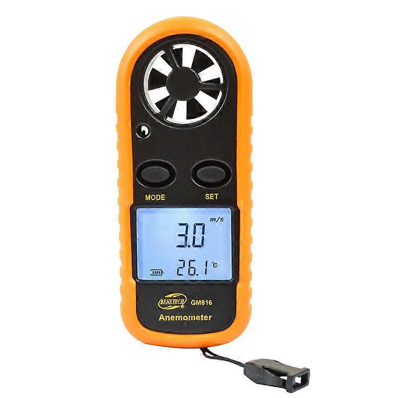 Flight/Navigation Digital LCD Anemometer (with battery)