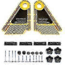 2x Featherboards Spring Loc Board pour scies table et tables de toupie Outils de cl?ture Joints