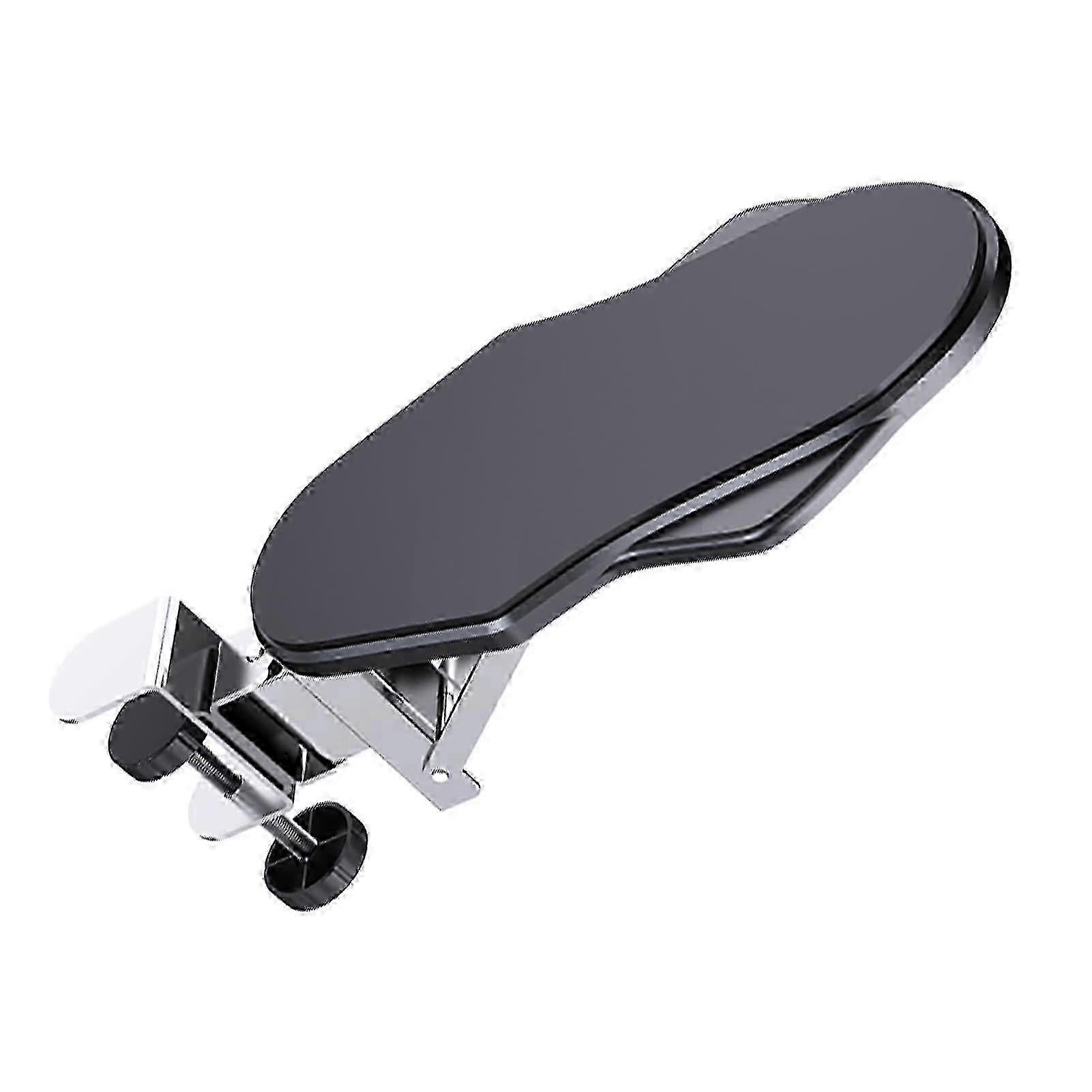 Armrest for desk, 180° swivel armrest support, foldable armwrist rest, shelf, ergonomics, computer desk extension tray for home and office