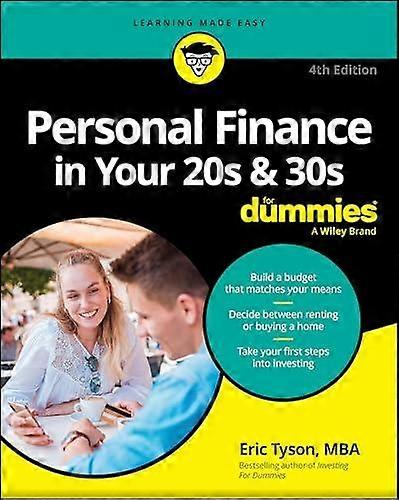 Personal Finance In Your 20s &amp 30s For Dummies by Eric Tyson Paperback