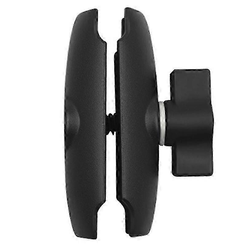 Double Socket Arm for Motorcycle Camera Extension with 1 Inch Ball Base Mount and RAM Compatibility