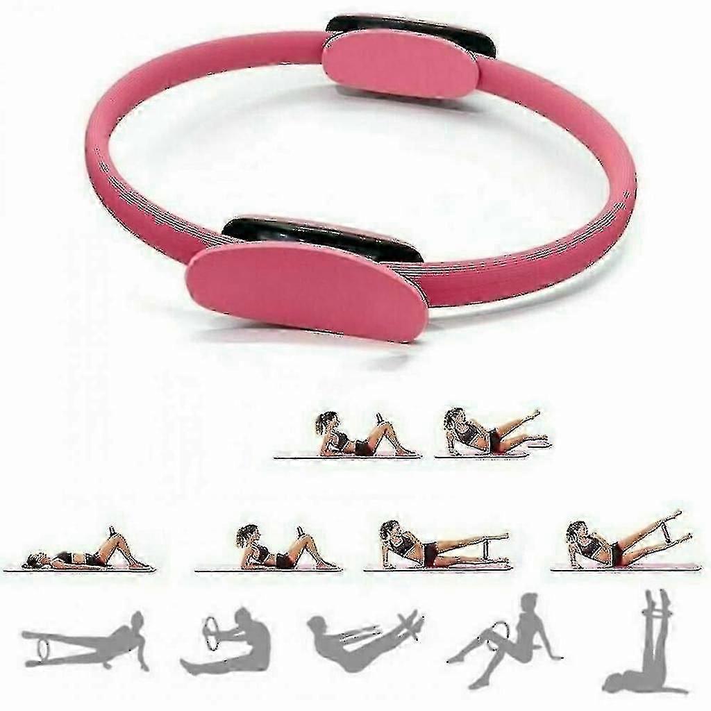 Pilates Ring Resistance Ring Double Grip Pilates Yoga Rings Exercise