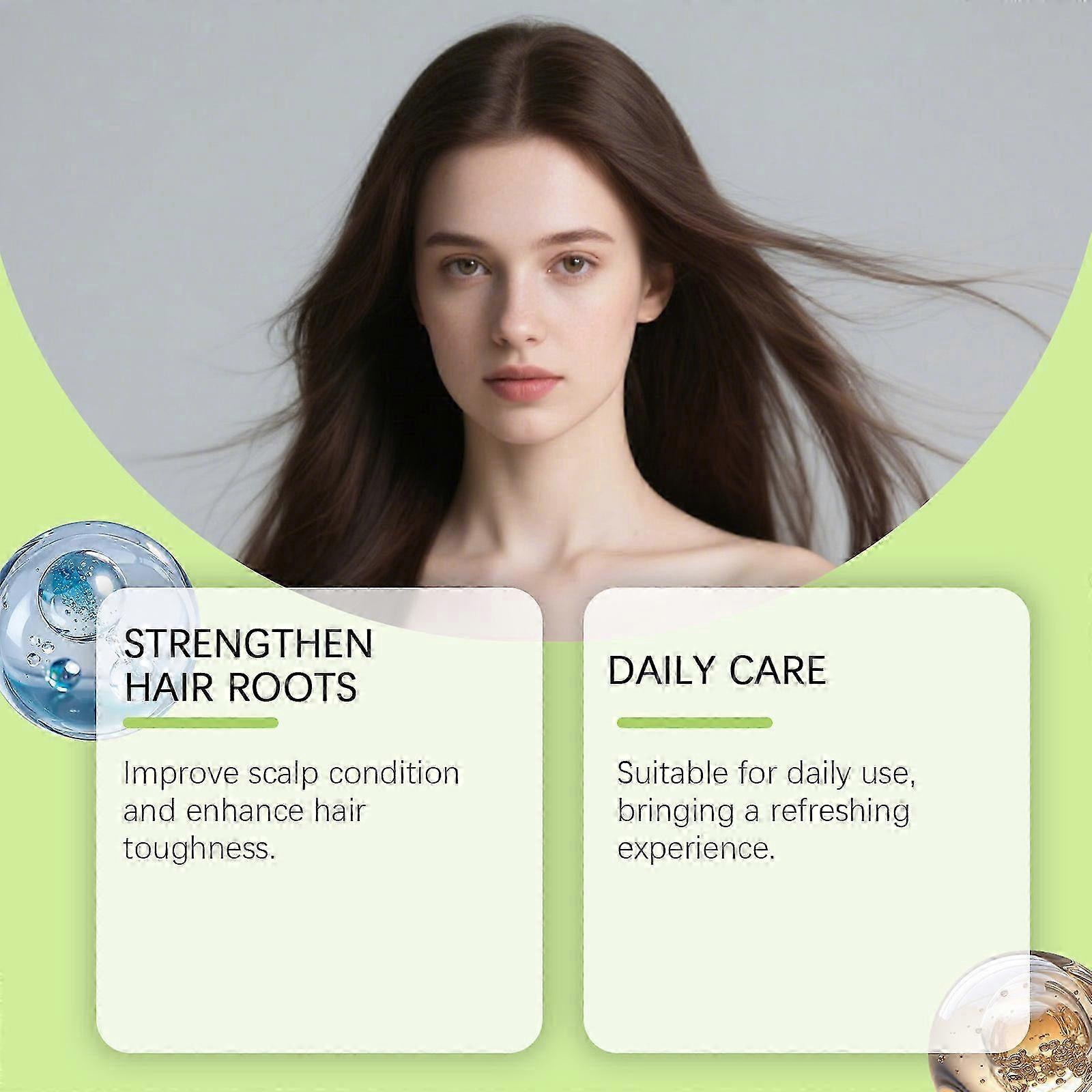 Système de repousse des cheveux Alphainfuse, traitement avancé de la croissance des cheveux Ginseng