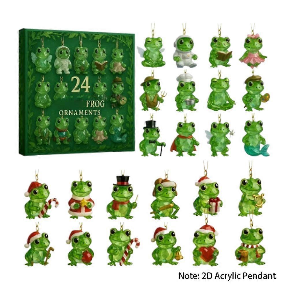 Frog Advent Calendar with 25 Daily Surprises Interactive Holiday Countdown for Family Fun