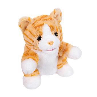 Articulated Mouth Animal Hand Puppet Plush Toy Soft Stuffed Animal For Kids Interactive Pretend Play Classroom Storytime Fun Multicolor