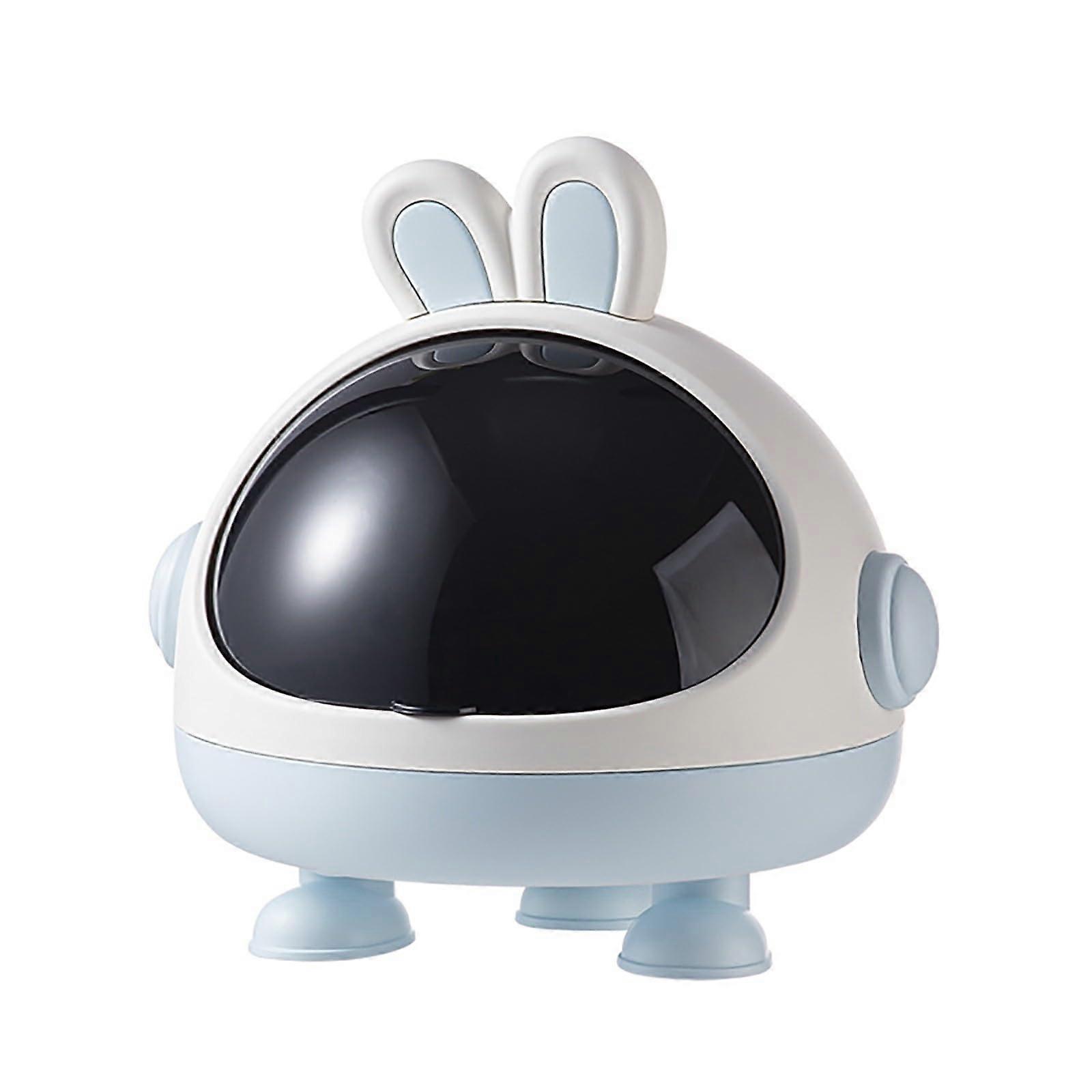 Plastic Storage Organizer with Flip Lid For Toys And Snacks PP Material 21x21 cm SpaceSaving Design