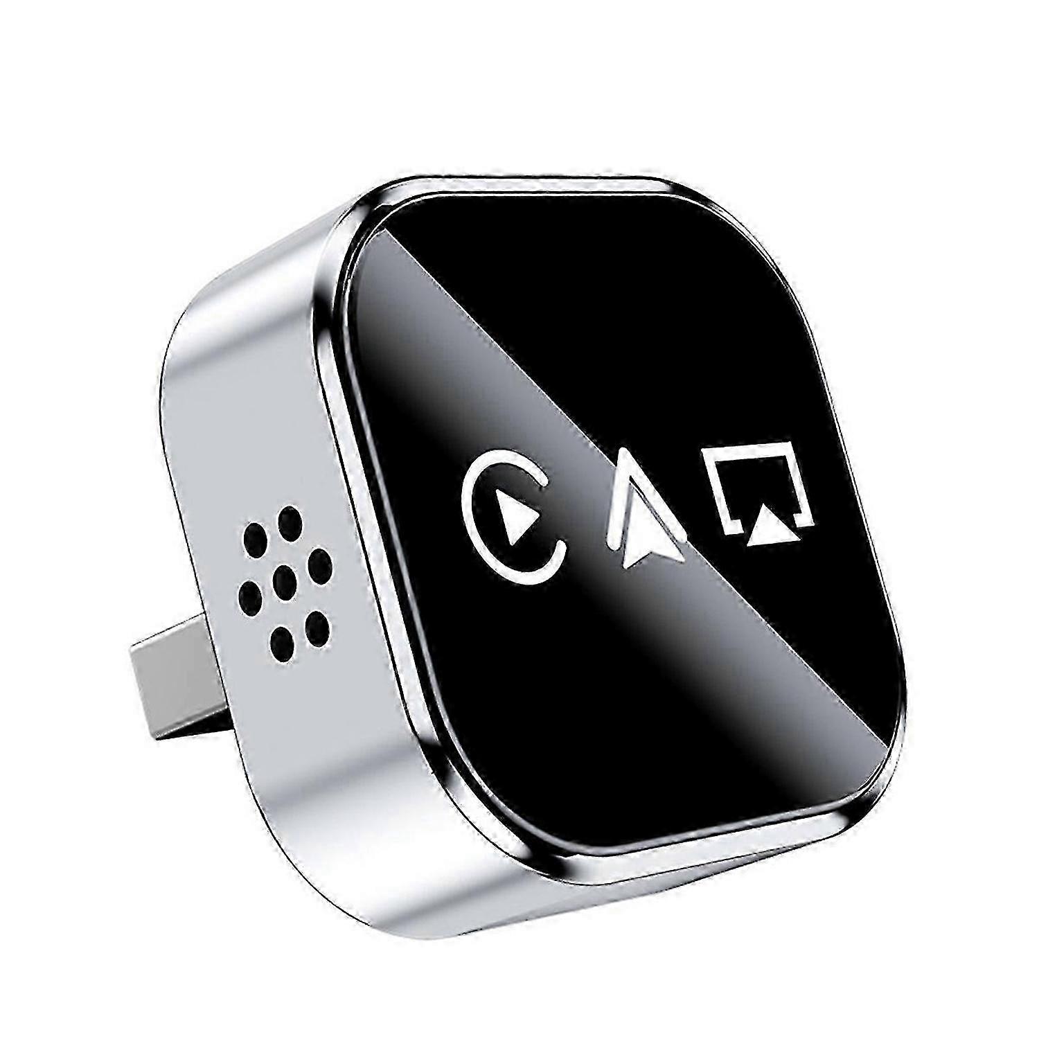 3in1 Wireless Carplay Adapter AirPlay Carplay Android Auto USB Dongle Plug and Play Wired Carplay to