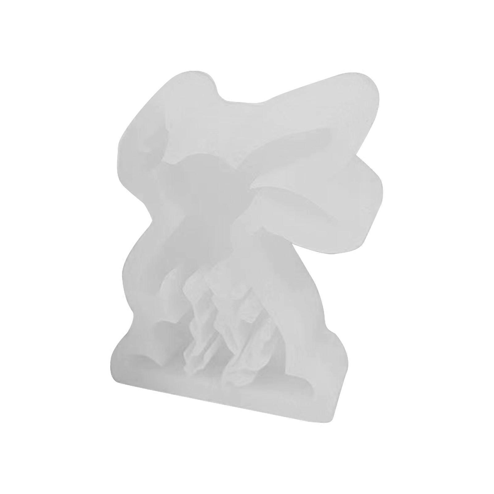 Rabbit Baking Molds Garden Rabbit Silicone Mould Handmade Craft Epoxy Resin Casting Molds DIY Chocolate Decorating Tool Multicolor