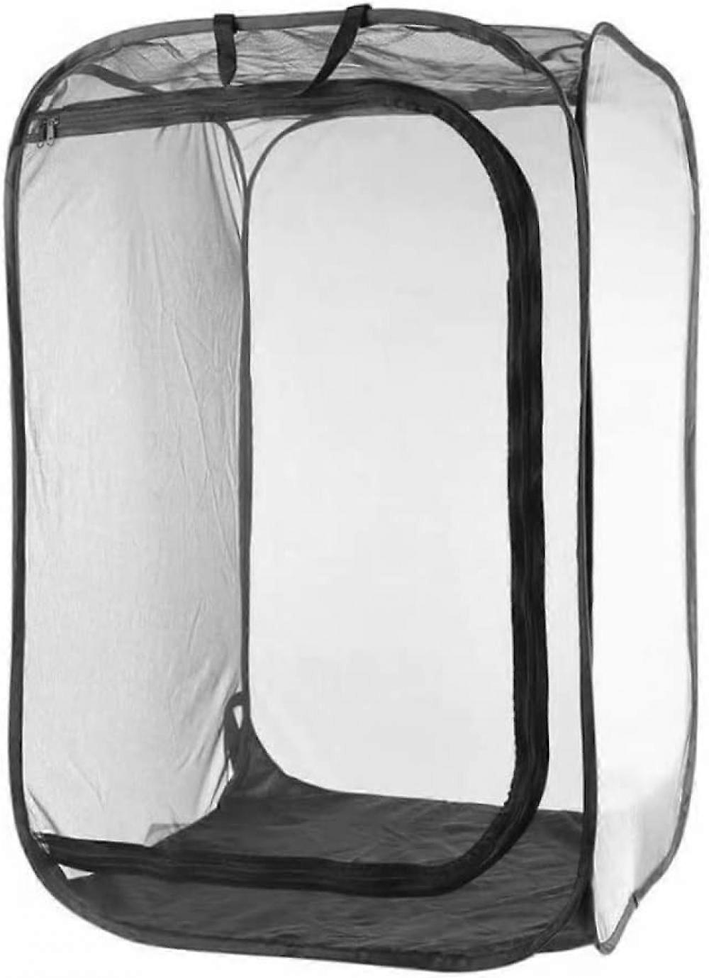 (40*40*60cm)Insect And Butterfly Habitat Cage Portable Insect Monarch Mesh Net