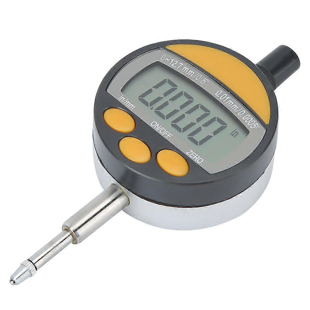 0-12.7mm Electronic Digital Dial Indicator 0.01mm High Accuracy Measuring Tool Instrument