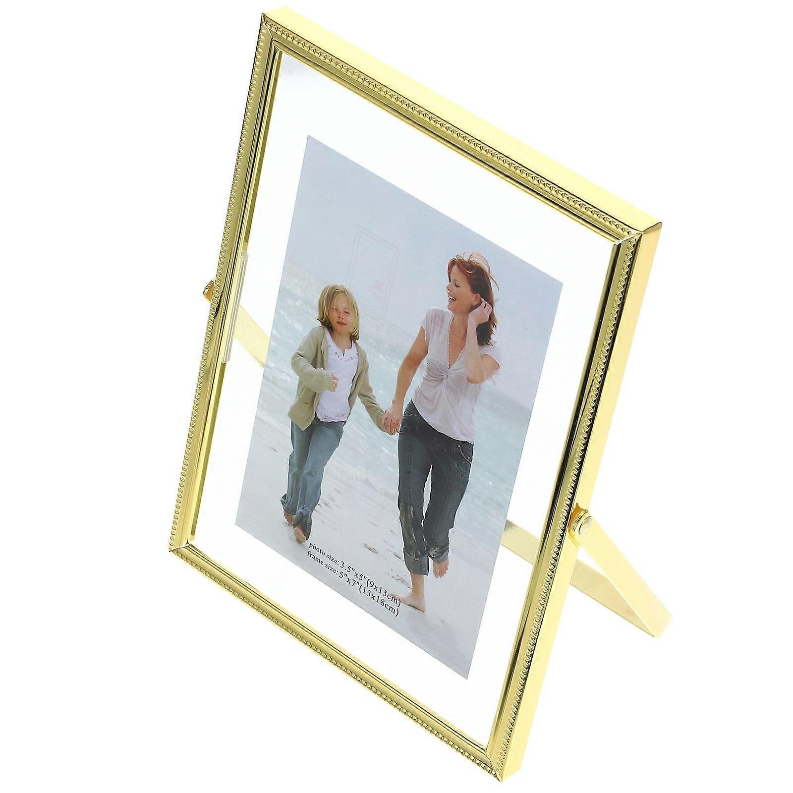 Clear Glass Photo Frame Wedding Decor Picture Frames Bracket