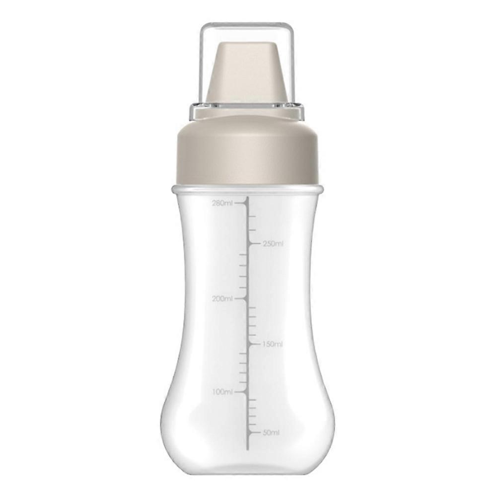 White Ketchup Squeeze Bottle Salad Container with Leak-Proof Cap Portable Sauce Storage Boxes