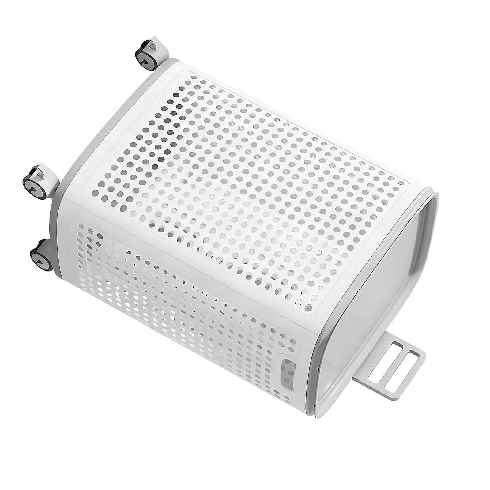 Portable Garment Hamper with Big Capacity and Ventilation for Freshness Clothes Made of Durable PP Lightweight Design Multicolor