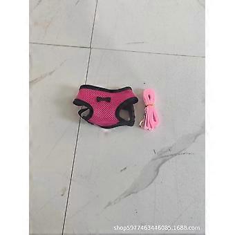 Blue XS - Adjustable poultry training harness with chicken breast strap, comfortable, breathable, and elastic vest for pets.