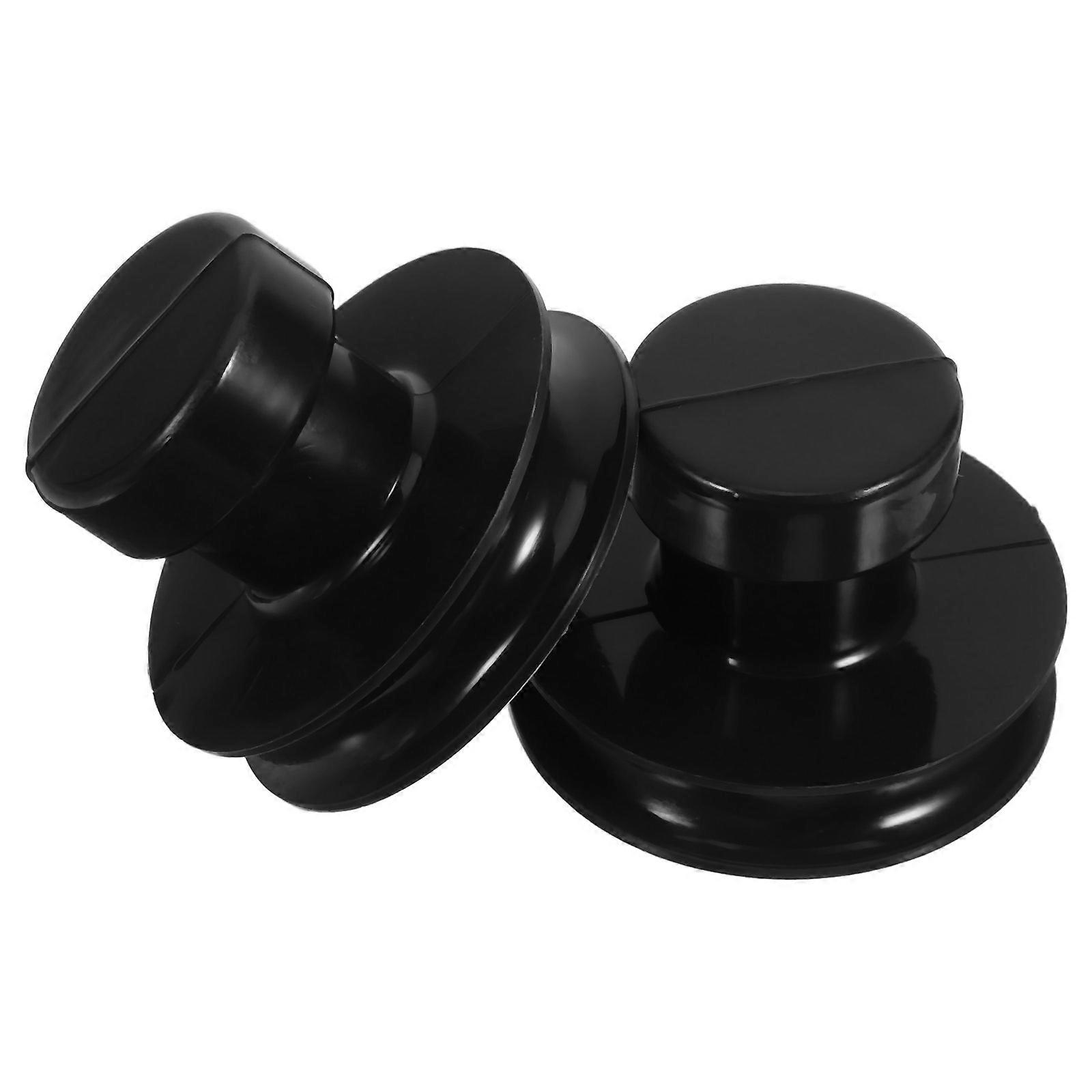 Sound Bowl Suction Cups for Secure Holding 2Pcs Rubber Handles