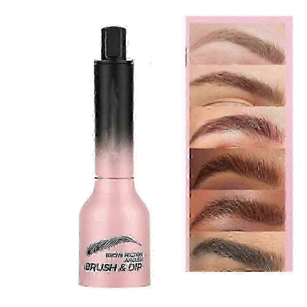 Crayon à sourcils imperméable à l’eau Traits semblables à des cheveux Pinceau à sourcils angulaire Femmes