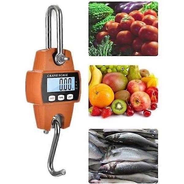 Crane Scale - Mini Portable Digital Scale LCD Electronic Hanging Scale Game Crane Scale with Scale 300kg