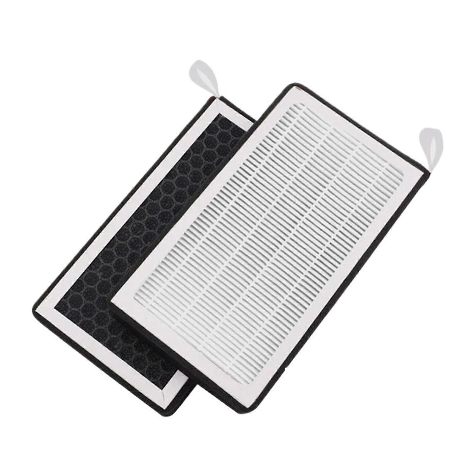 Engine Air Filter and Activated Carbon Cabin Air Filter for Tesla Model 3, Enhanced Protection
