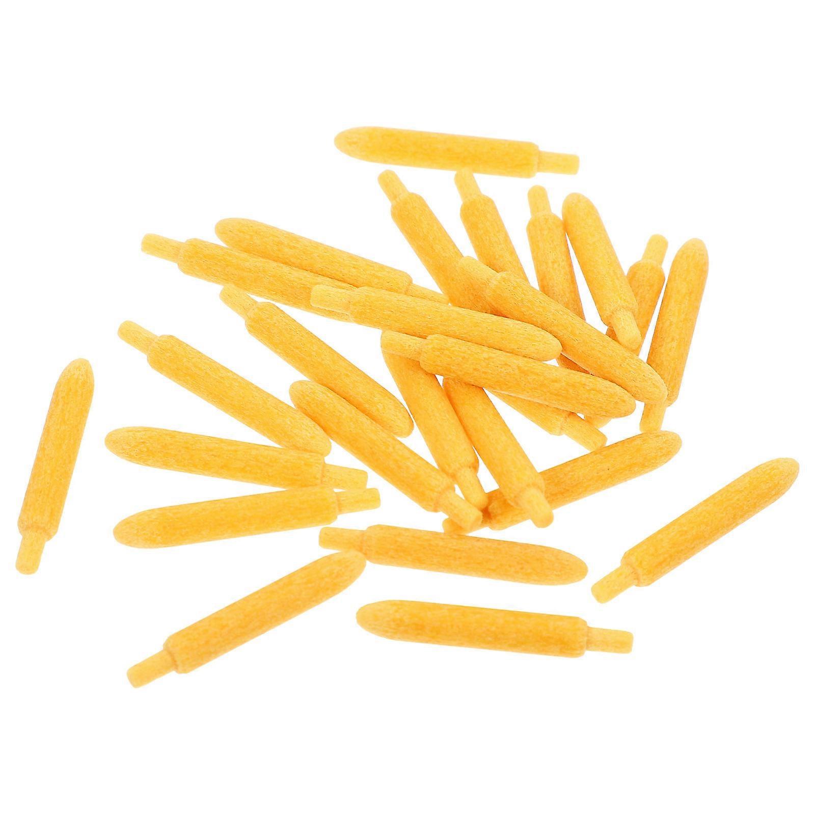 Orange Paint Pen Nibs Universal Pen Points for Replacement 100Pcs Set