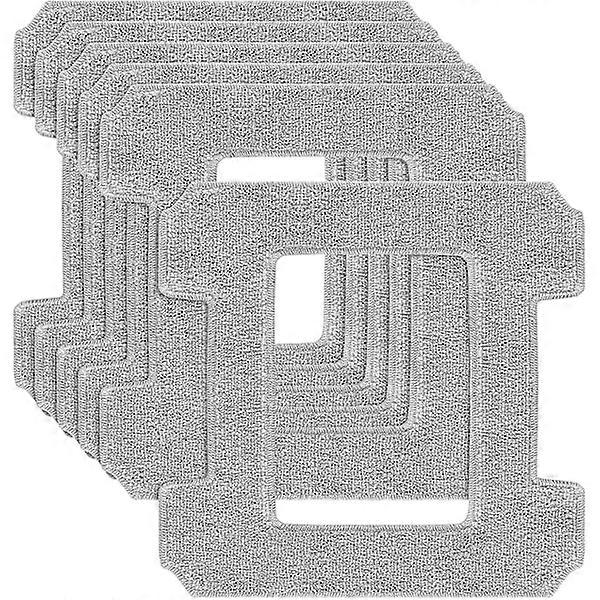 6-pack cleaning pads for Ecovacs Winbot W1 / W1 Pro / W2 / W2 Omni window cleaning robots, window cleaning robot, washable microfiber cleaning cloth
