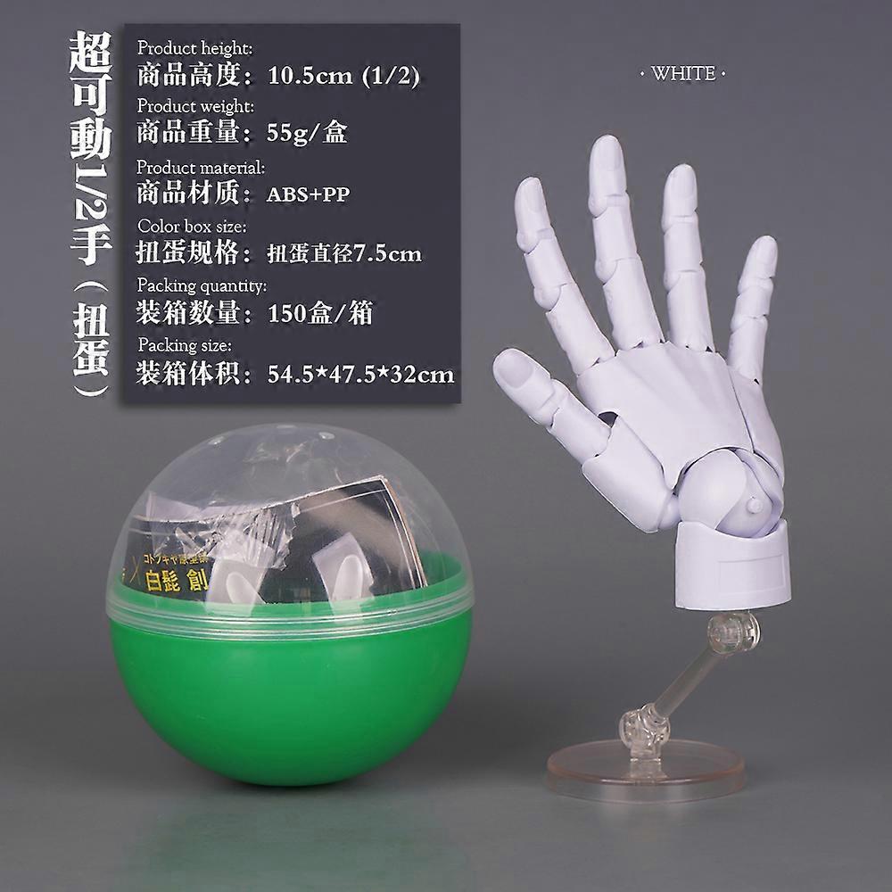 New 1/2 Palm Mini Articulated Action Figure - Anime Character Base Model with Movable Joints - Gashapon Artist Reference Tool