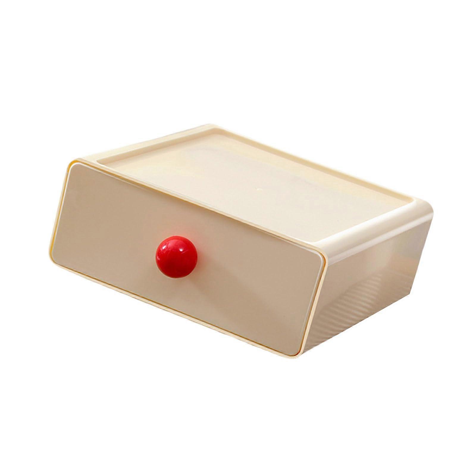 Desktop Organizer Stackable Storage Box for Office Home Makeup Stationery Durable Minimalist Design