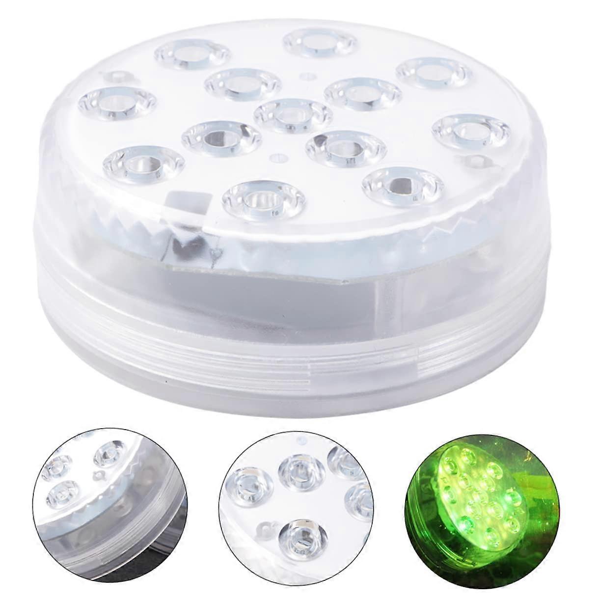 Underwater LED Light Submersible Pool Lamp with Remote Control, Color Changing, Adjustable Brightness, Multi-Mode for Aquariums