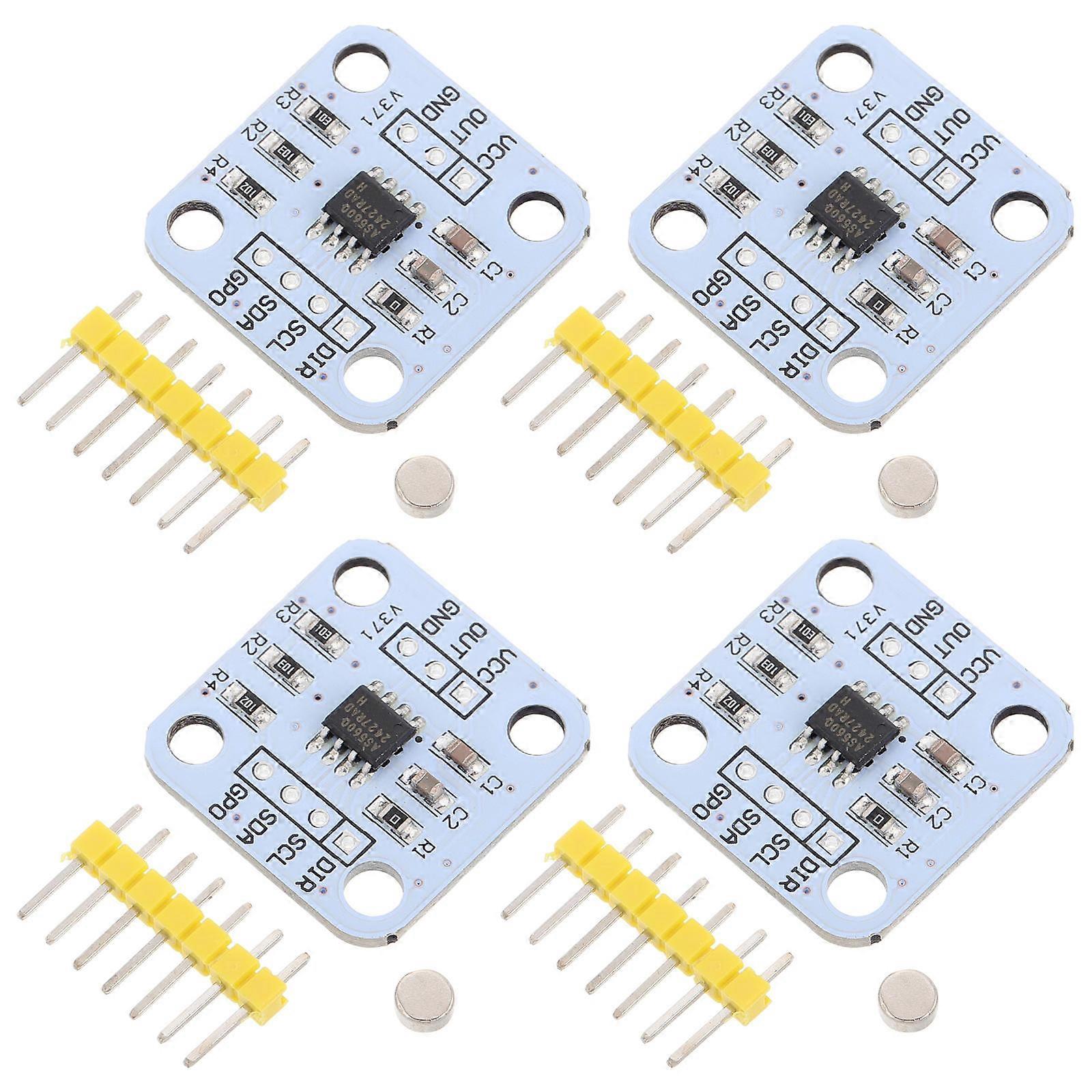 High Precision Magnetic Encoder Angle Sensor Module for Accurate Data 4Pcs