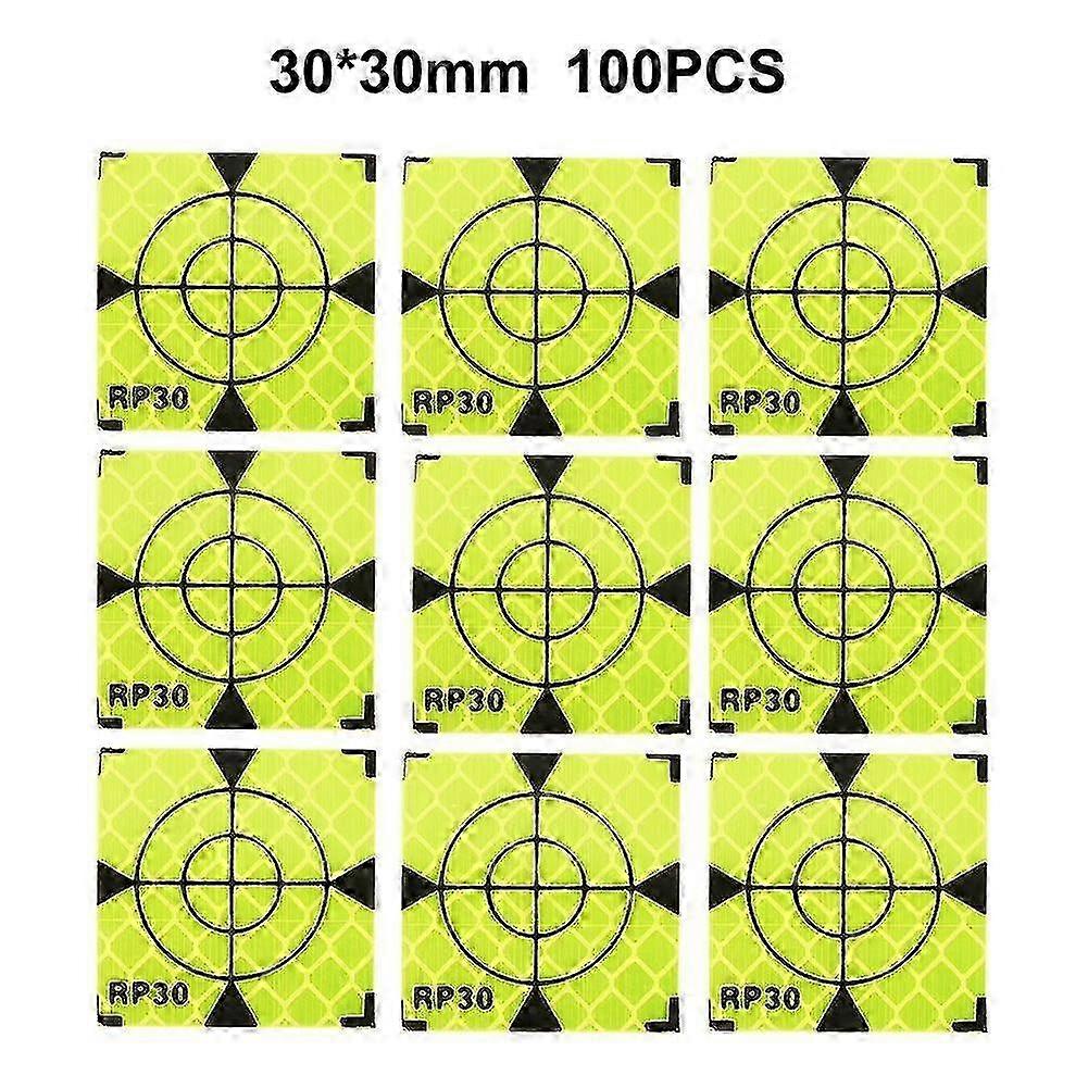 Reflective Tape Roll for Total Station Reflectors, 100 Pieces