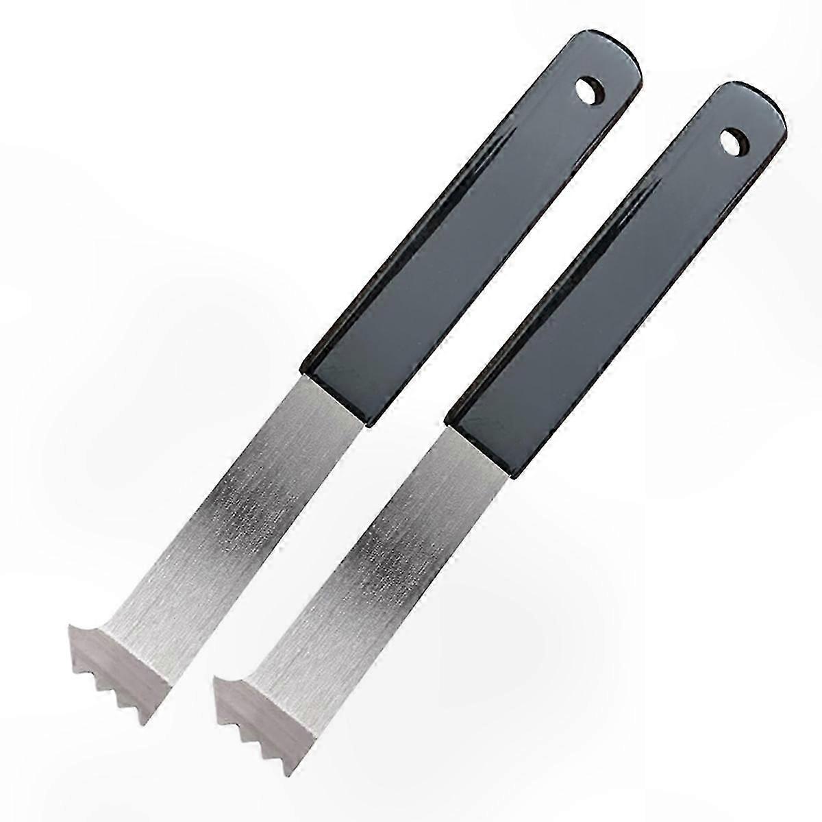 2-Pack Durable Paver Removal Tool - Steel Lifter with Micro-Grip Teeth for Secure Hold