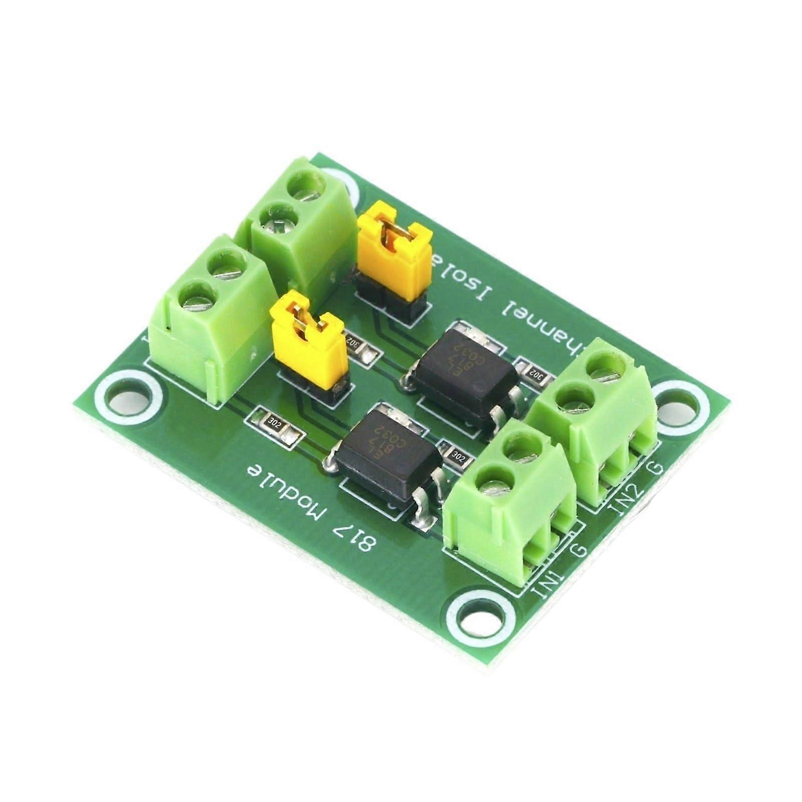 PC817 Optocoupler Isolation Board 3.630V 24 Channel Voltage Converter Module Driver Photoelectric Isolated 817