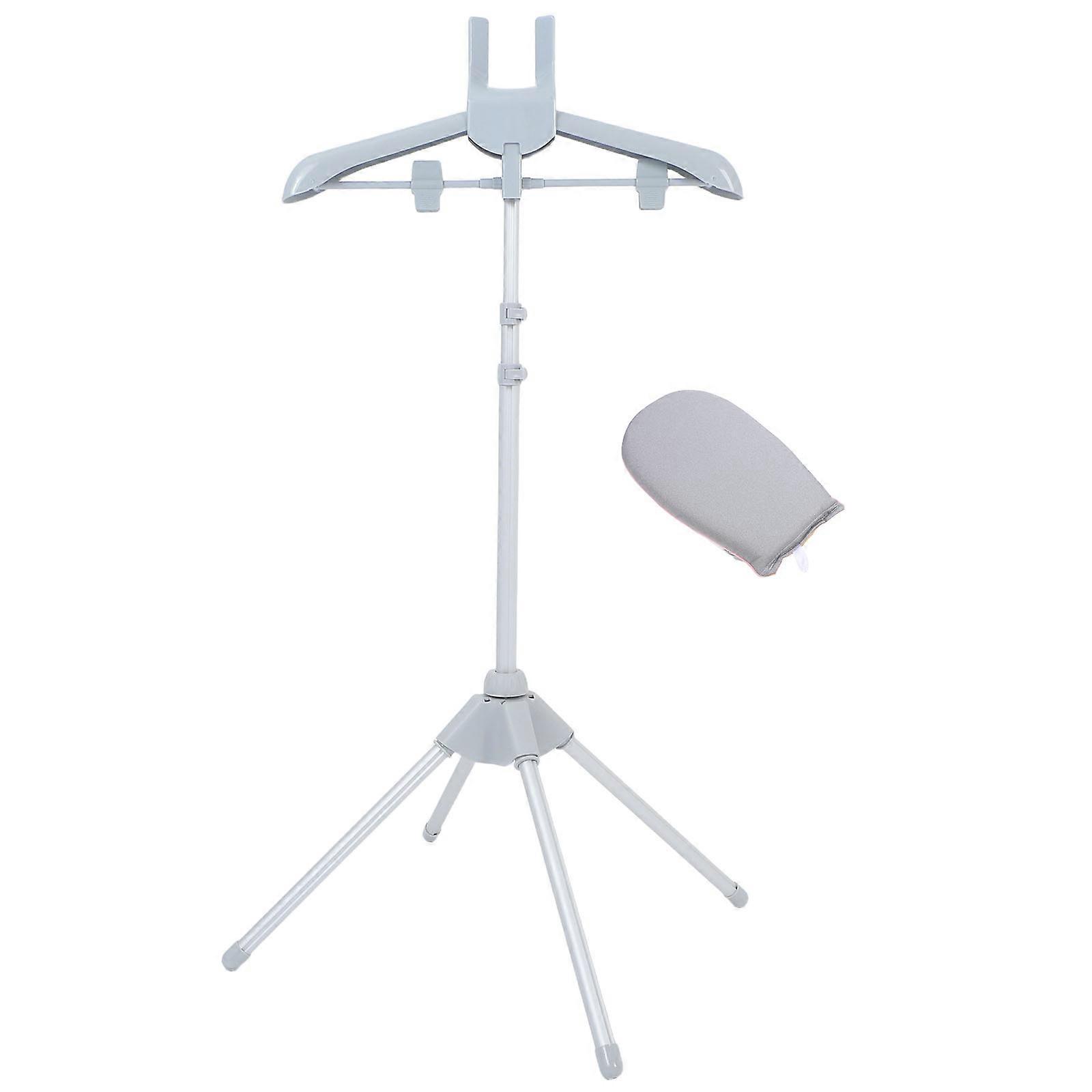 Steamer Hanger Foldable Standing Clothes Rack for 1Set Steaming