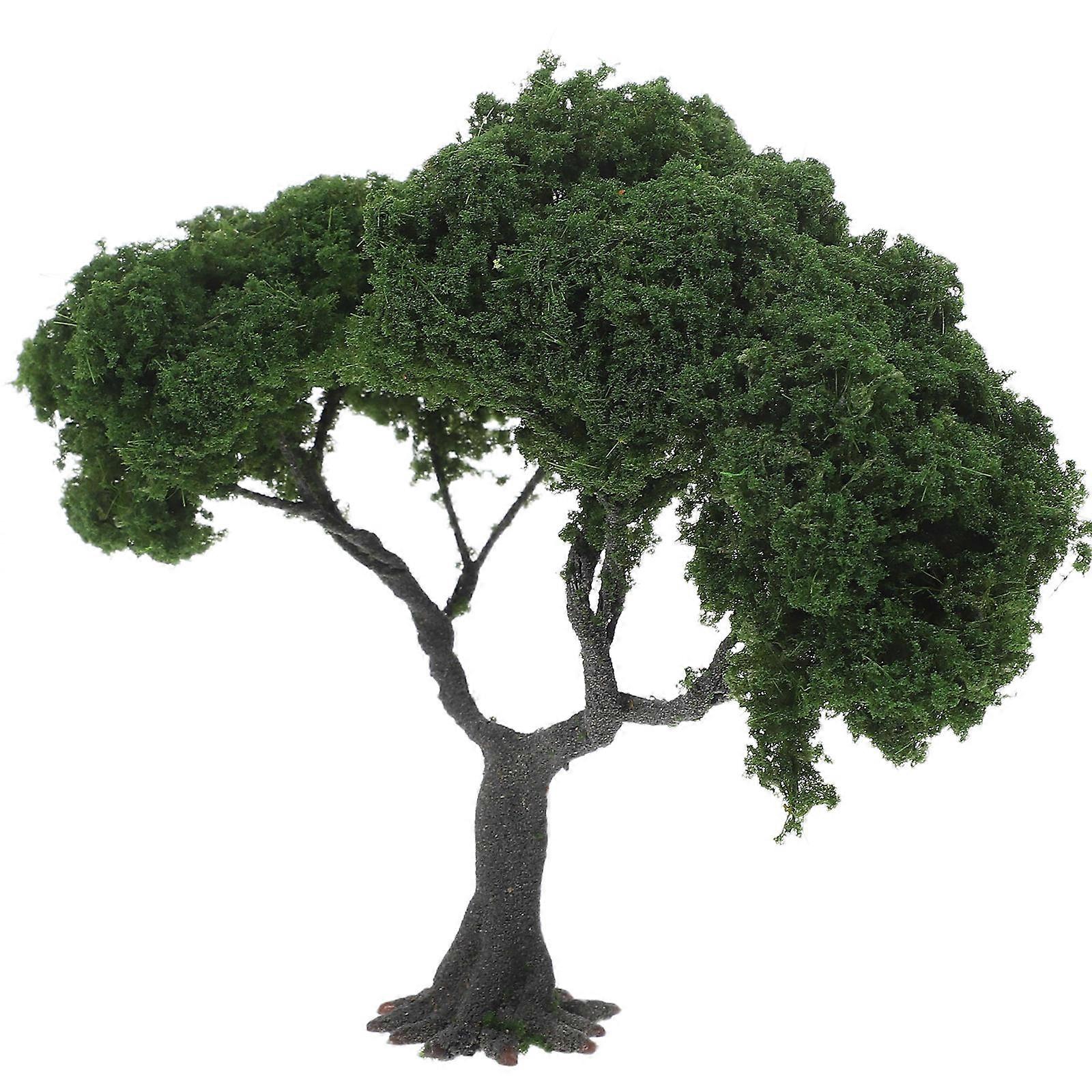 Mini Model Trees Set for Decor Green Landscape Model Accessories