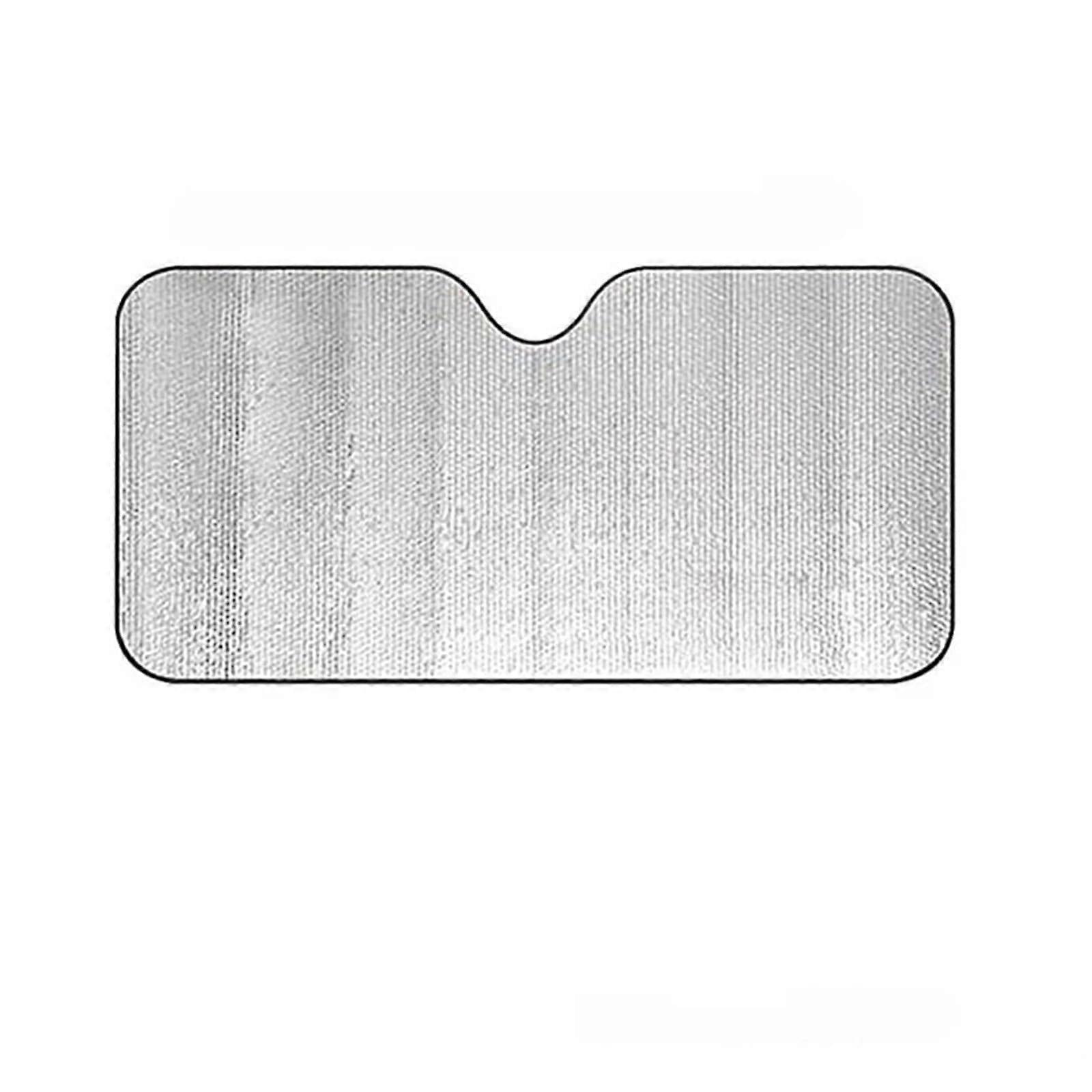 Car Windshield Sun Shade 140cm Foldable UV Protection Front Window Visor Heat Blocking Reflective Screen