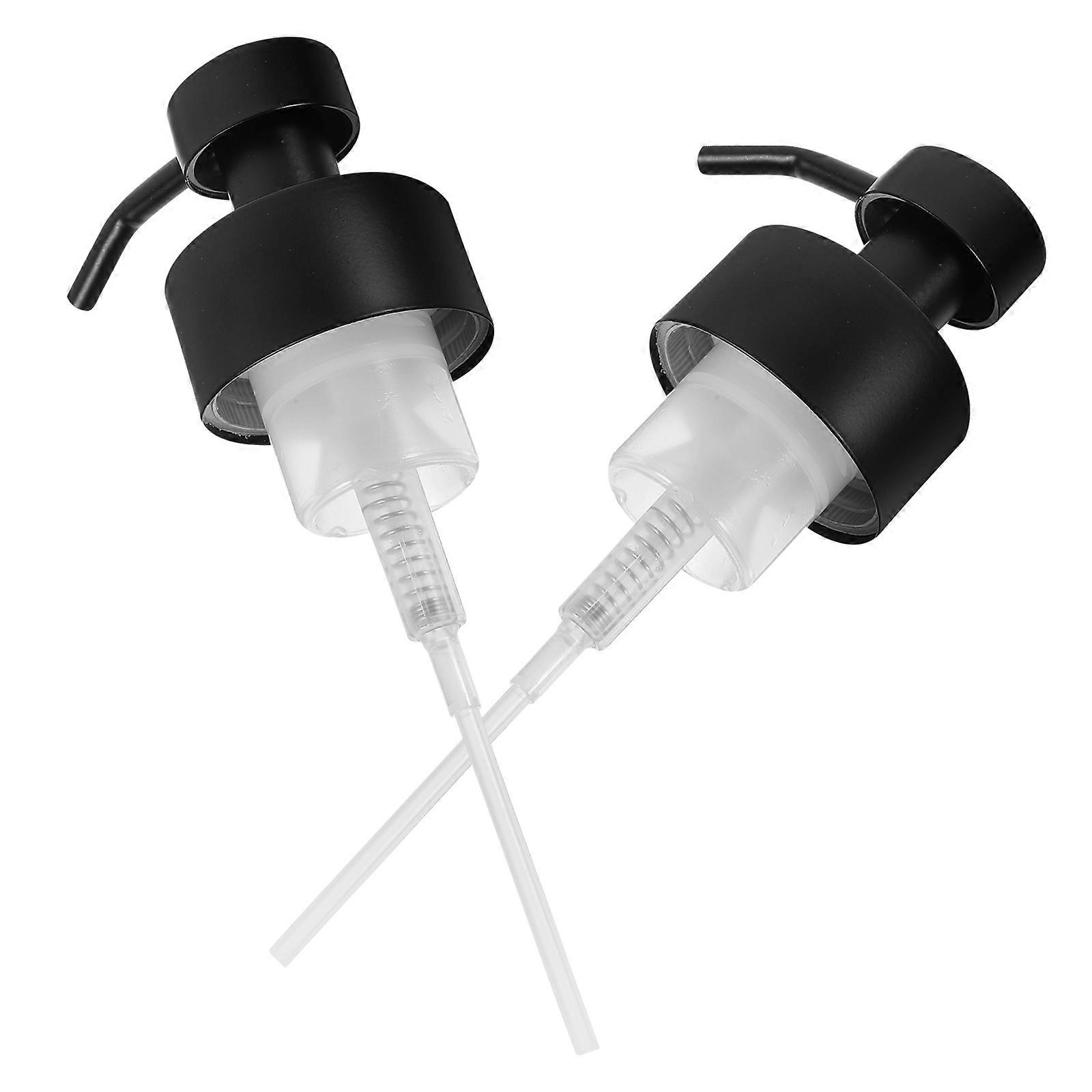Lotion Bottle Pump Replacement Soap Dispenser Pump Heads for 2Pcs Use