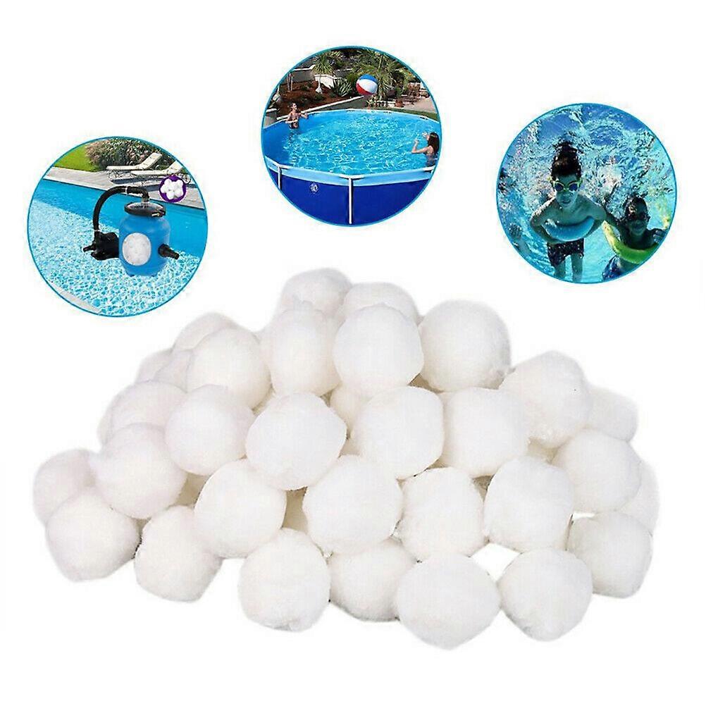 Fiber Pool Filter Balls for Cleaning White 500G Pool Filter Media