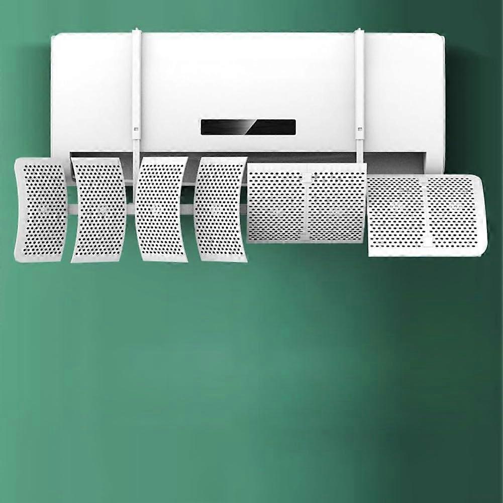 Air Conditioner Deflector 8Direction Airflow Control for Wall Mounted AC with Optional Carbon Filter