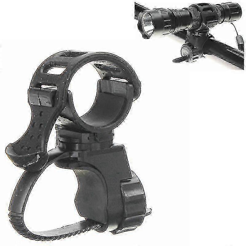25-26 Flashlight accessories 360 degree flashlight torch mount holder clamp clip