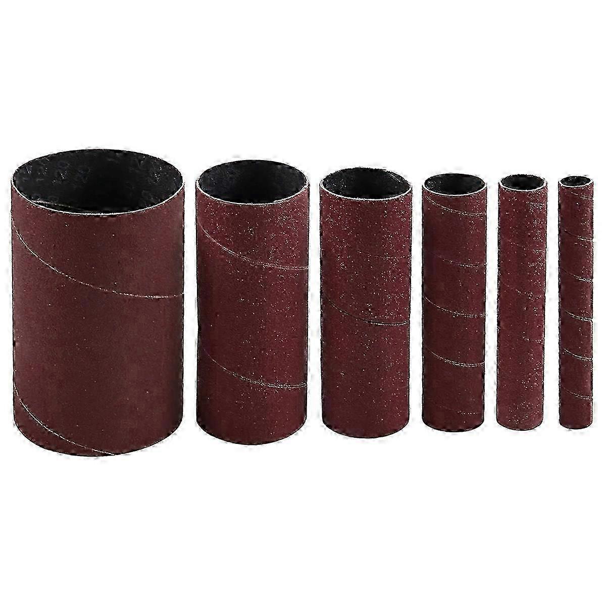 6 Pack Sanding Sleeves for Spindle Sander, 120 Grit