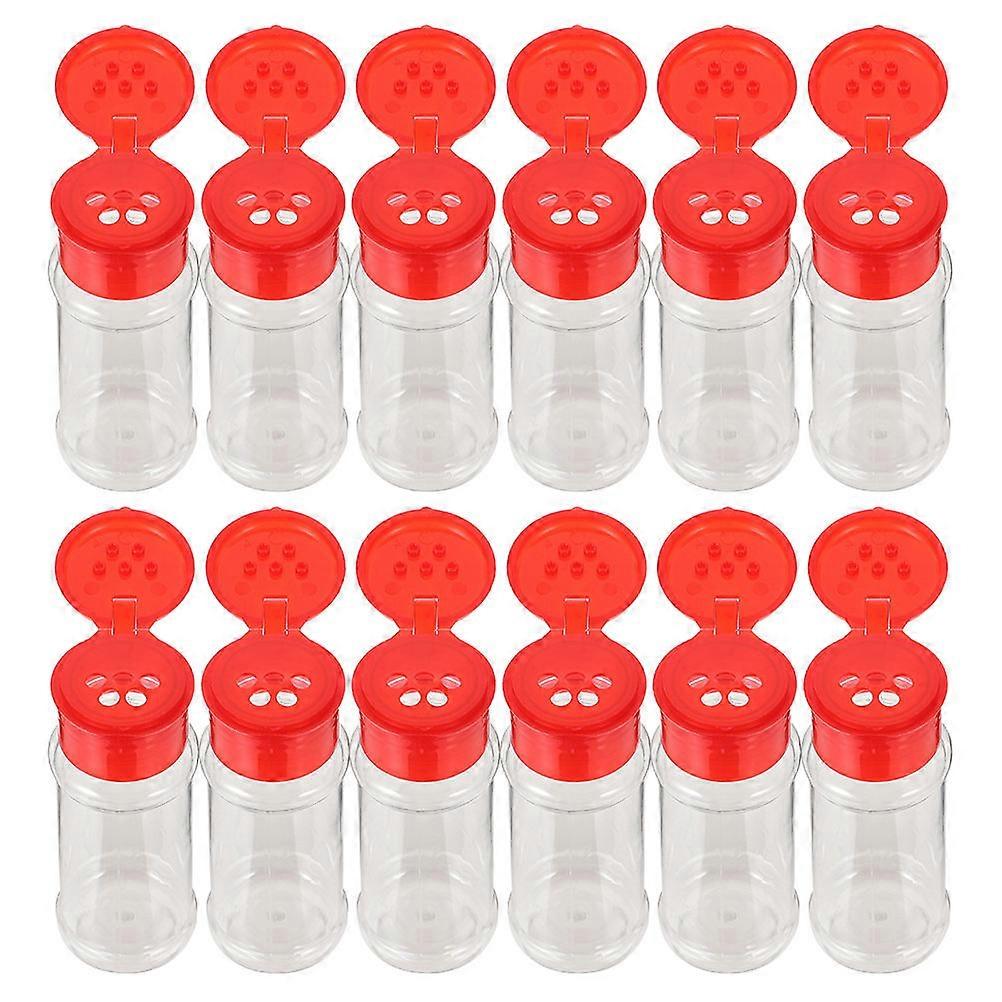 Seasoning Bottles Plastic Spice Jars for Kitchen Use with