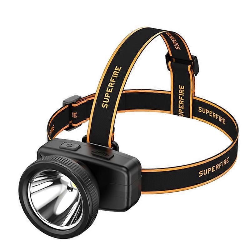 SUPERFIRE HL55 Outdoor 4-Mode Bright LED Headlight Adjustable Angle Waterproof Head Lamp Flashlight